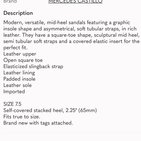 Mercedes Castillo Aline Slingback Heels - Picture 6 of 6